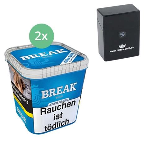 break tabak hersteller|Break Tabak zum unschlagbaren Preis ️ in der Tabak Welt